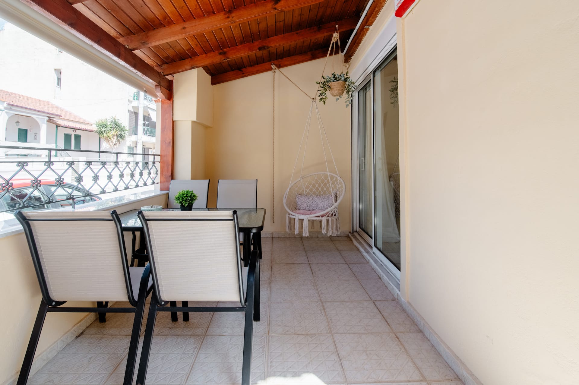 Terrace with sea view
